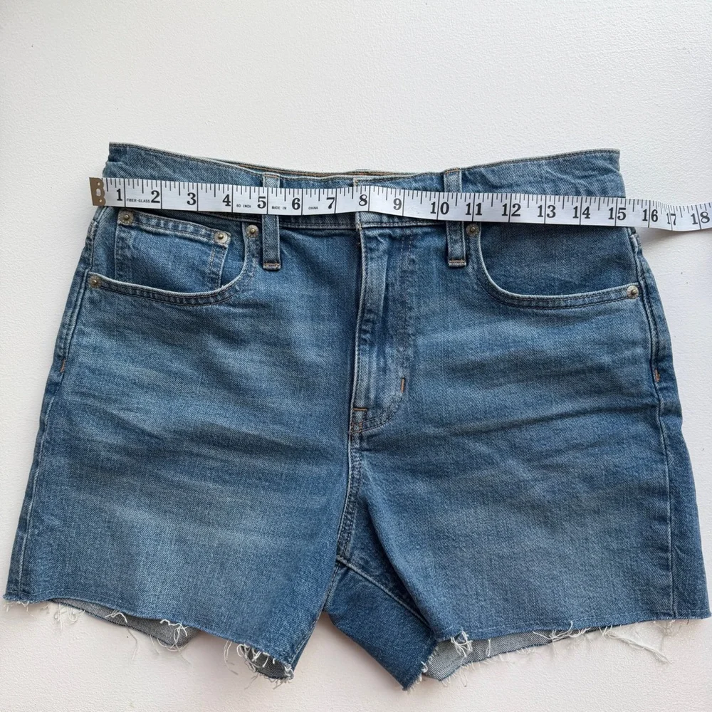 J. Crew high Rise Short Blue Denim Cutoff Shorts